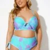 Tie Dye Sexy Underwire Bikini Set For Women -Meetcurve Shop b debk047002 1