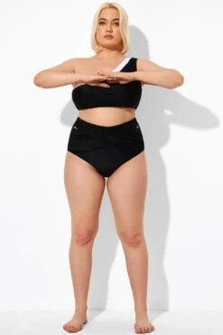 Black Bandage Sexy Women Beach Brief 9 Black Bandage Sexy Women Beach Brief -Meetcurve Shop b debt029001 4