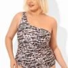 Leopard Printed One Shoulder One Piece Swimsuit -Meetcurve Shop b deop064001 1