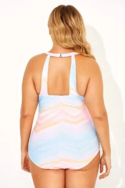 Stephaniechinnart X Meet.Curve Gradient Color One Piece Swimsuit 9 Stephaniechinnart X Meet.Curve Gradient Color One Piece Swimsuit -Meetcurve Shop b deop065013 3