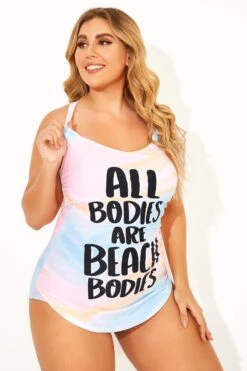 Stephaniechinnart X Meet.Curve Gradient Color One Piece Swimsuit 13 Stephaniechinnart X Meet.Curve Gradient Color One Piece Swimsuit -Meetcurve Shop b deop065013 4