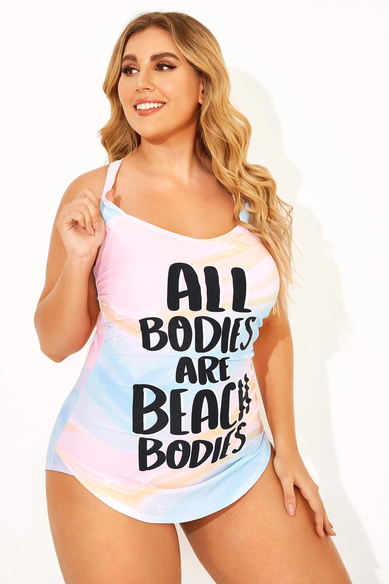 Stephaniechinnart X Meet.Curve Gradient Color One Piece Swimsuit 8 Stephaniechinnart X Meet.Curve Gradient Color One Piece Swimsuit - Image 6