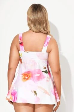 Sweetheart Neckline Tie Dye Swimdress Swimsuits 8 Sweetheart Neckline Tie Dye Swimdress Swimsuits -Meetcurve Shop b desd001002 3