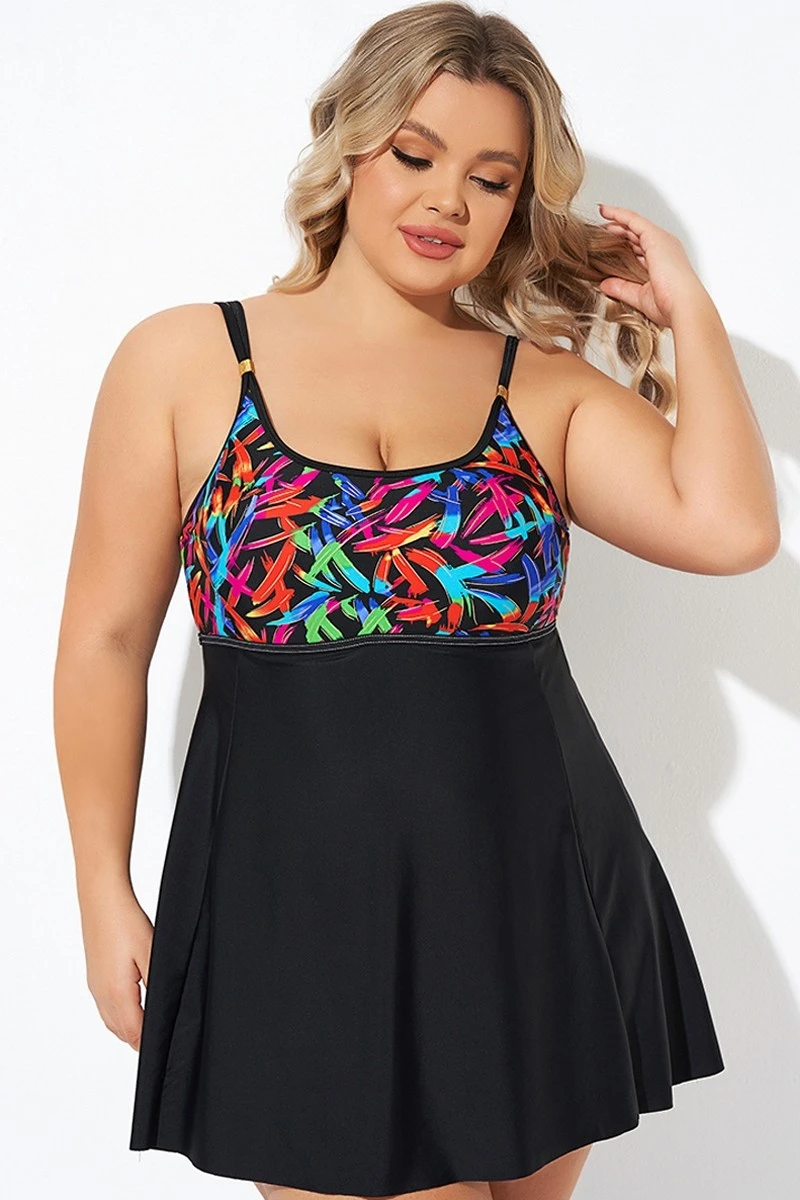 Longitude Double Shoulder Straps Lightweight Swimdress 8 Longitude Double Shoulder Straps Lightweight Swimdress - Image 6