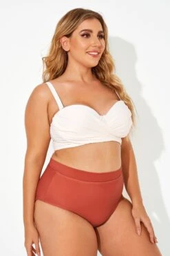 White Warp Elegant Women Bikini Top 11 White Warp Elegant Women Bikini Top -Meetcurve Shop b sfbk2003071 3