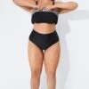 Black Fashion Full Coverage Brief For Lady 1 Black Fashion Full Coverage Brief For Lady -Meetcurve Shop b sfbt1911007 1