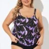Adjustable Straps Blouson Lady Tankini Top -Meetcurve Shop b sftan010007 1 1