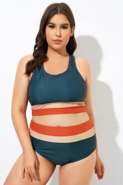 Mulit Color Wide Strap Women Bikini Top 11 Mulit Color Wide Strap Women Bikini Top -Meetcurve Shop dsc08813
