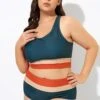 Mulit Color Wide Strap Women Bikini Top -Meetcurve Shop dsc08824