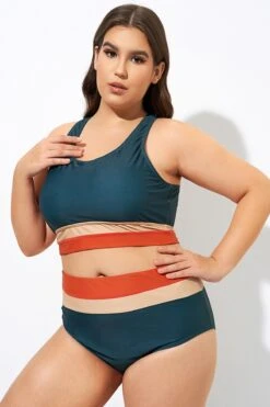 Mulit Color Wide Strap Women Bikini Top 13 Mulit Color Wide Strap Women Bikini Top -Meetcurve Shop dsc08846
