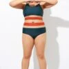 Colorful Beach Women Bikini Bottom -Meetcurve Shop dsc08851